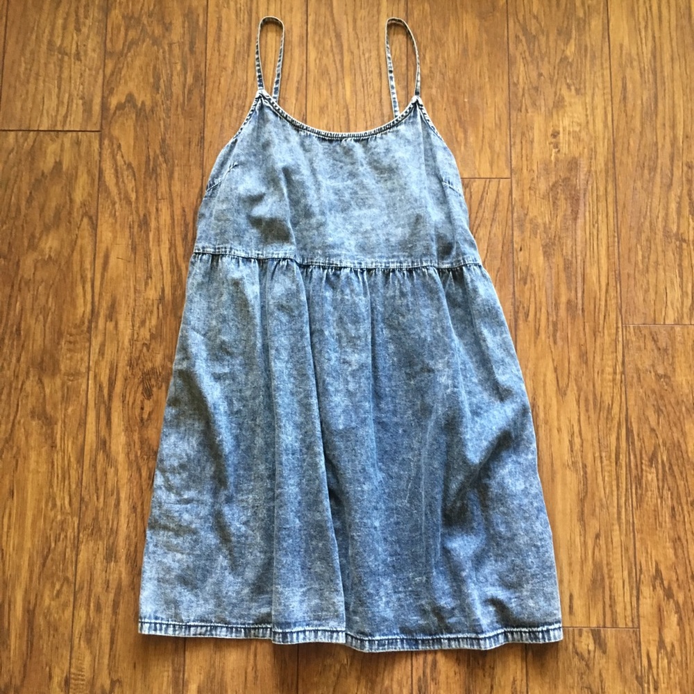 Forever 21 Flowy Denim Dress Size S